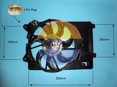 FAN FOR ALFA ROMEO 159 BRERA SPIDER 1.9 JTDM 16V 2.4 20V Q4 RADIATOR