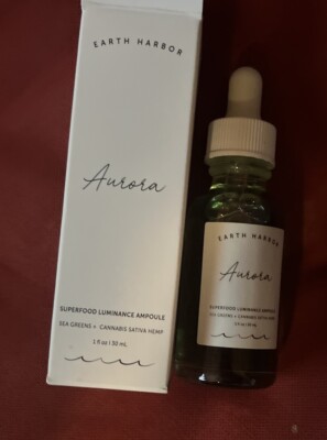 Earth Harbor Aurora Superfood Luminance Ampoule 1 oz / 30ml NIB