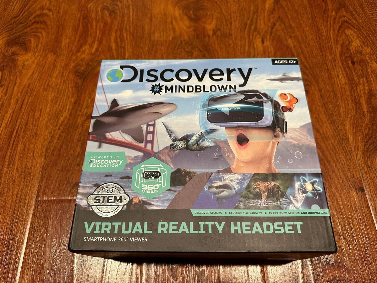 Discovery Mindblown Virtual Reality VR Headset Smartphone 360
