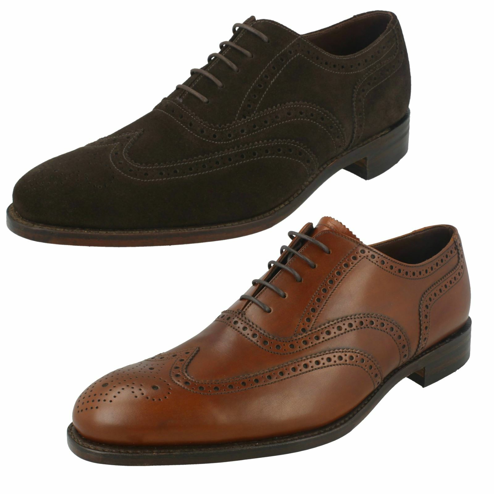 loake wide fit brogues