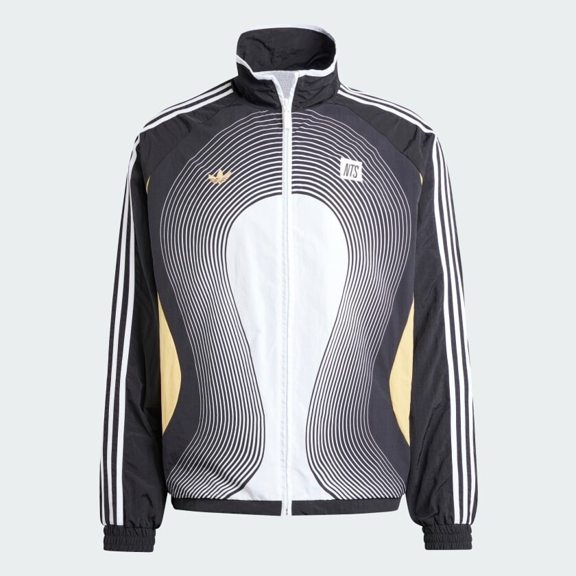 Adidas Originals X NTS Radio Collab Track Jacket Black Adidas Originals X NTS Radio Collab Track Jacket Black