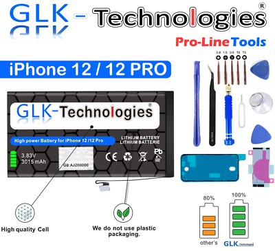 GLK-Technologies Akku Für iPhone 12PRO / 12 Pro Battery  Batterie A2479 TOP 2026