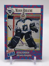 MANON RHEAUME Rookie 1993 Sports Illustrated SI For Kids HOCKEY Atlanta Knights