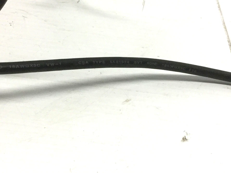 I-Sheng SP-305 Power Cord 3-Prong Right Angle E55943 6 FT - Image 4 of 4