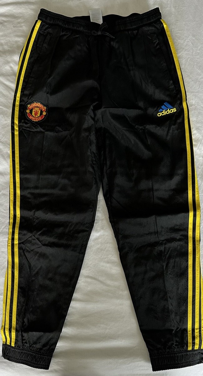 Adidas Manchester United ICON Woven Soccer Pants Joggers GR3878
