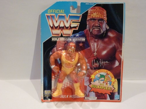 Hulk Hogan WWF - Hasbro 1991 - Series 3 - MOC - Wr...