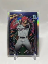 2024 Bowman Chrome Dylan Crews Prospect Power-Up Insert #PP-10 Nationals