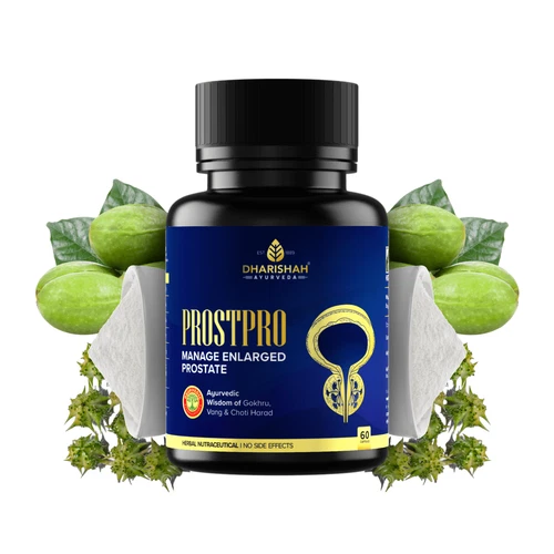 Dharishah Prostpro - 1 Month - For Enlarged Prostate And Difficulty In Urination - Picture 1 of 7