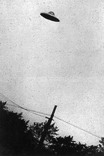 Listing image for Poster, Many Sizes; Photograph of a purported UFO in Passaic, New Jersey, 1952