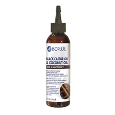 Isoplus Black Castor Oil & Coconut Oil Hair & Scalp Therapy 4oz