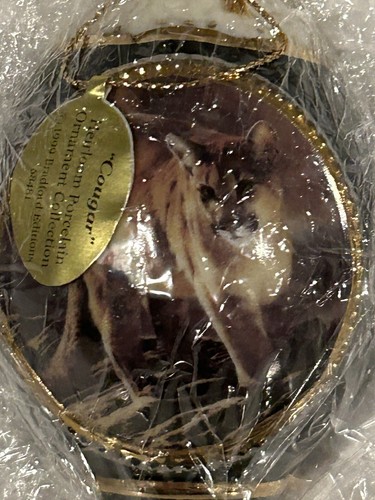 Set 14 Bradford Editions Majestic Cats Porcelian Ornaments COA Numbered NIB New - Picture 14 of 21