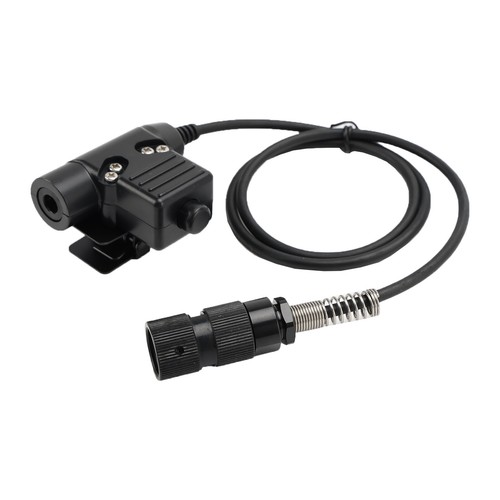 Tactical Throat Tube 7.1mm Plug Headset pour AN/PRC-152 AN/PRC-148 U329 Radio - Zdjęcie 4 z 13