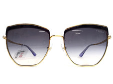 Vogue Sunglasses VO4234-S 516636 Gold Frames with Clear Gradient Purple Lenses