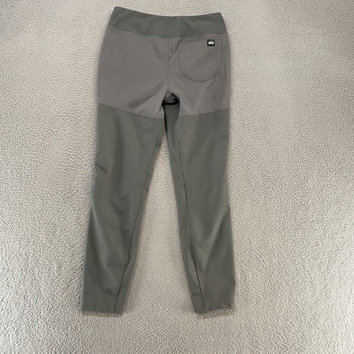 REI Hiking Pants Girls Large 14-16 Mountainmaker Tights Gray Outdoors Stretchy - Picture 13 of 14