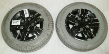 SET OF 2 POWER WHEELCHAIR WHEELS CHENG SHIN TIRE 3.00-8 GOOD AS PICTURES