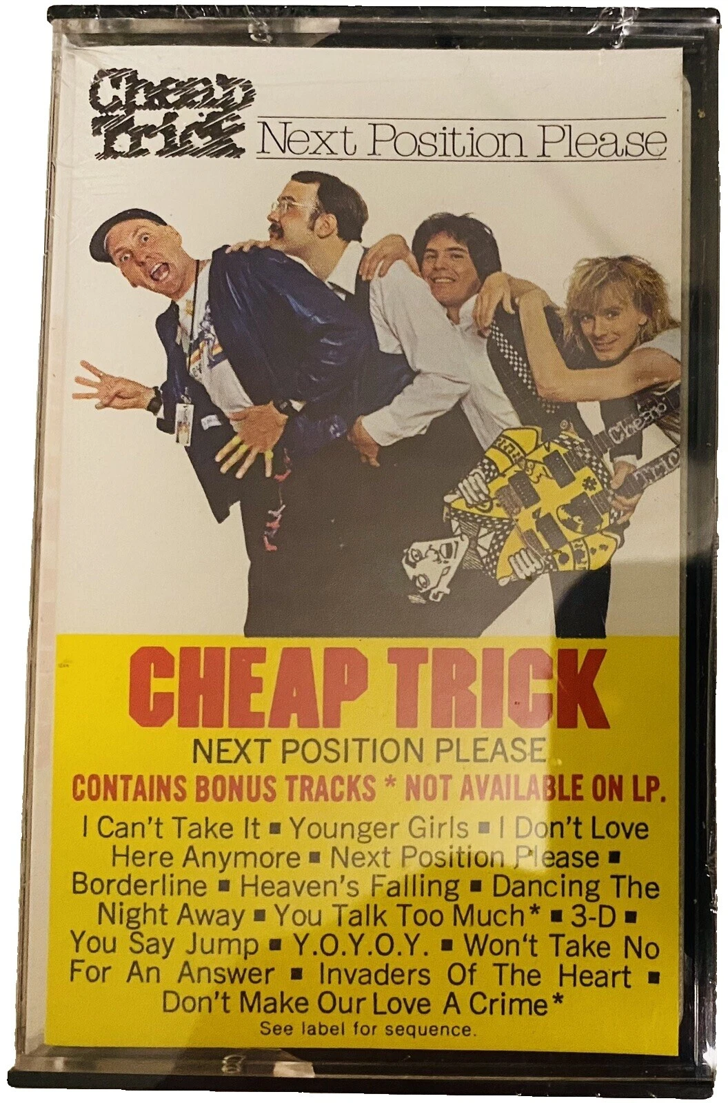 Cheap Trick Music Cassettes
