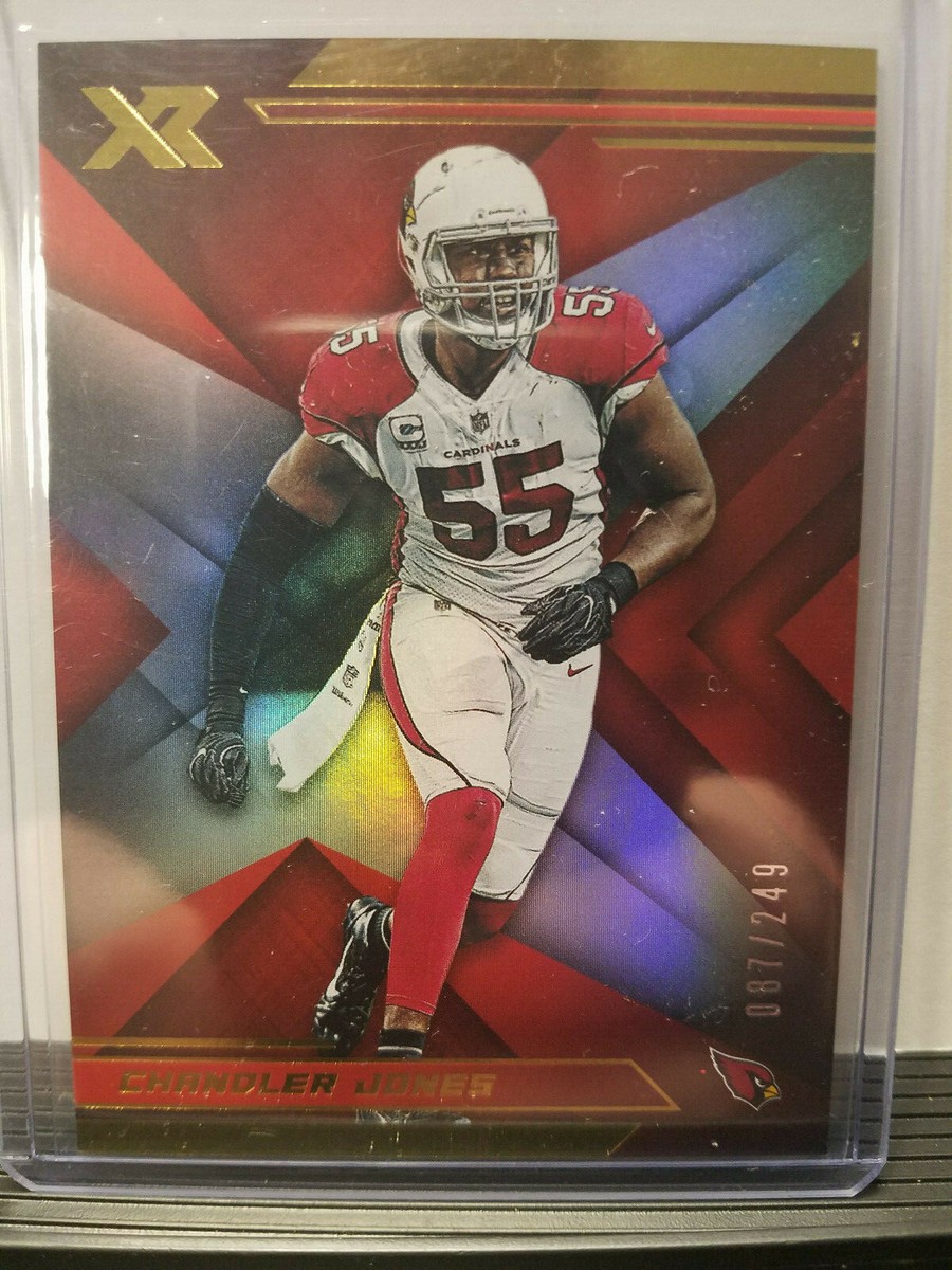 Chandler Jones 2019 Panini XR Football - RED (087/299) - Arizona
