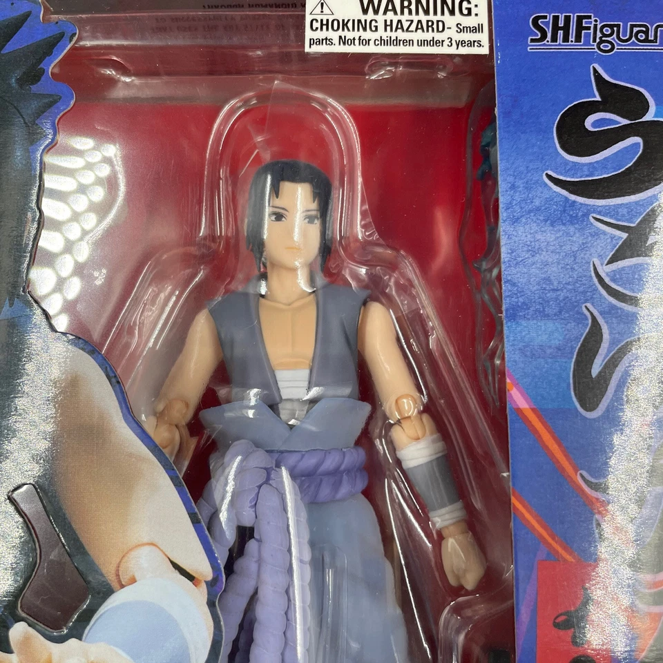 SH Figuarts Bandai Naruto Shippuden Uchiha Sasuke - Image 3 of 4