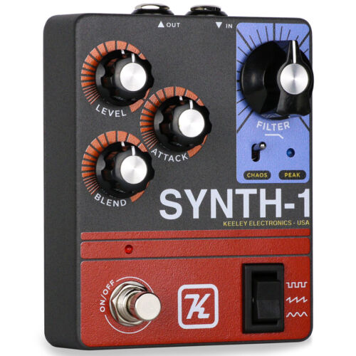 Generador de ondas fuzz de ataque inverso Keeley Electronics Synth-1, ¡nuevo! - Imagen 2 de 4
