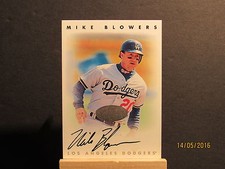 1996 Leaf Signature Autographs Silver #26 Mike Blowers