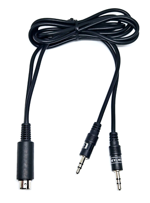 3 FT - FT8/FT4/JT65/PSK Audio Interface 6-Pin Mini DIN Cable DC