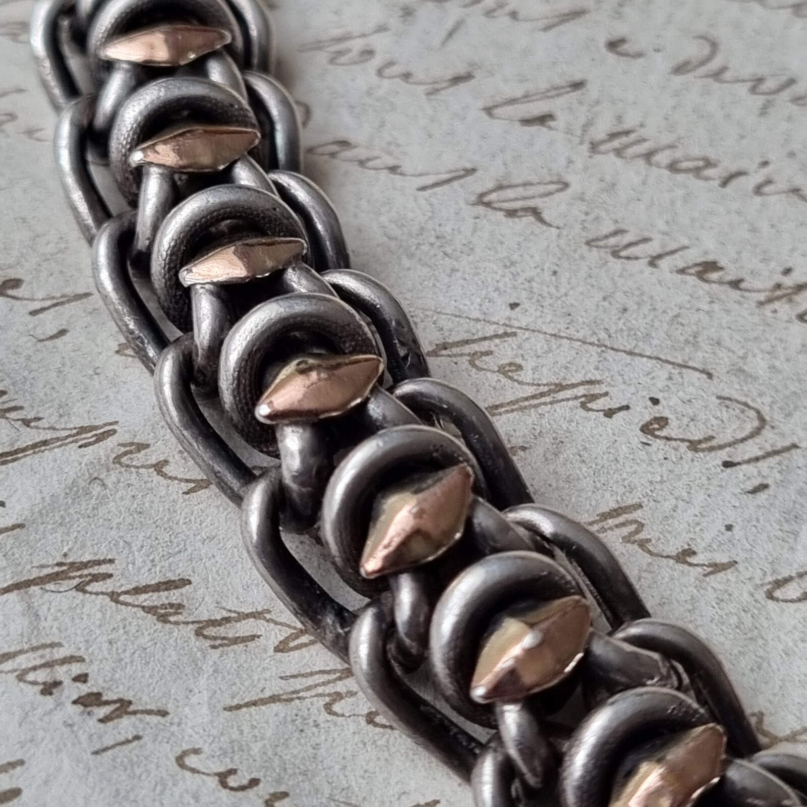 Victorian French Bangle Bracelet Late 19th Century Antique Jewelry-image