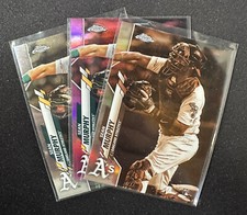 2020 Topps Chrome Sean Murphy Sepia + Pink Refractor + Base Lot - A's / Braves