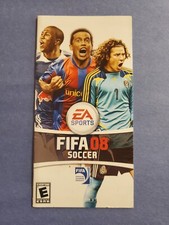  Manual Only FIFA 08 - Sony Playstation Portable Authentic Instruction Booklet
