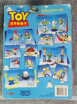 💥Vintage Disney Pixar Toy Story Alien Action Figure 1995 ThinkWay