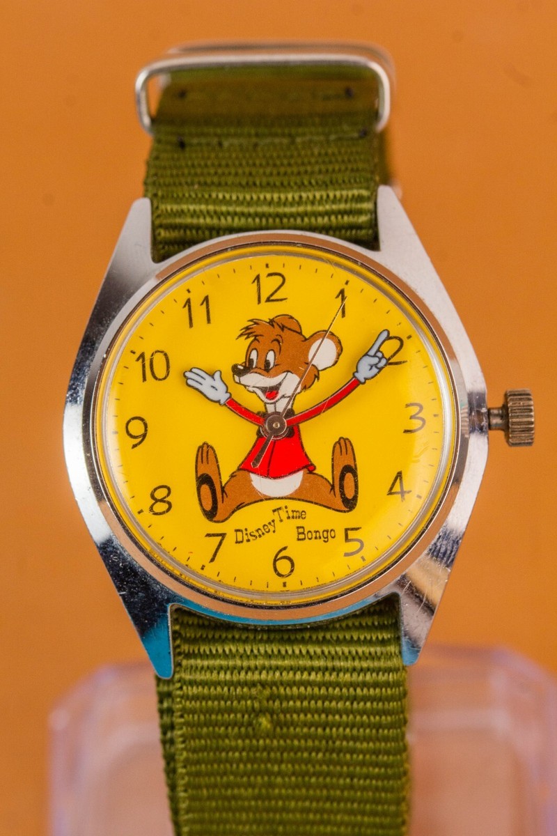Disney Time Bongo ボンゴ 手巻き腕時計 A4008 Disney Time Bongo ボンゴ 手巻き腕時計 A4008 - メルカリ