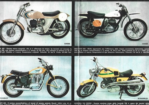 Motocross: Die schönsten Motorräder "Geländewagen" 1970 Einsatz Corriere dei Piccoli - Bild 3 von 3