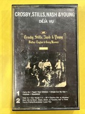Crosby, Stills, Nash  Young   D j  Vu Cassette USED - Atlantic CS 19118