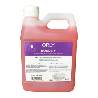 Orly Bonder Rubberized BaseCoat For Lasting Adhesion 32 Fl oz