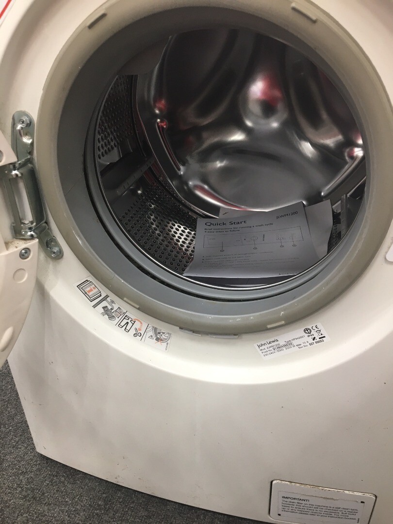 John Lewis washing machine good condition CS K18 eBay