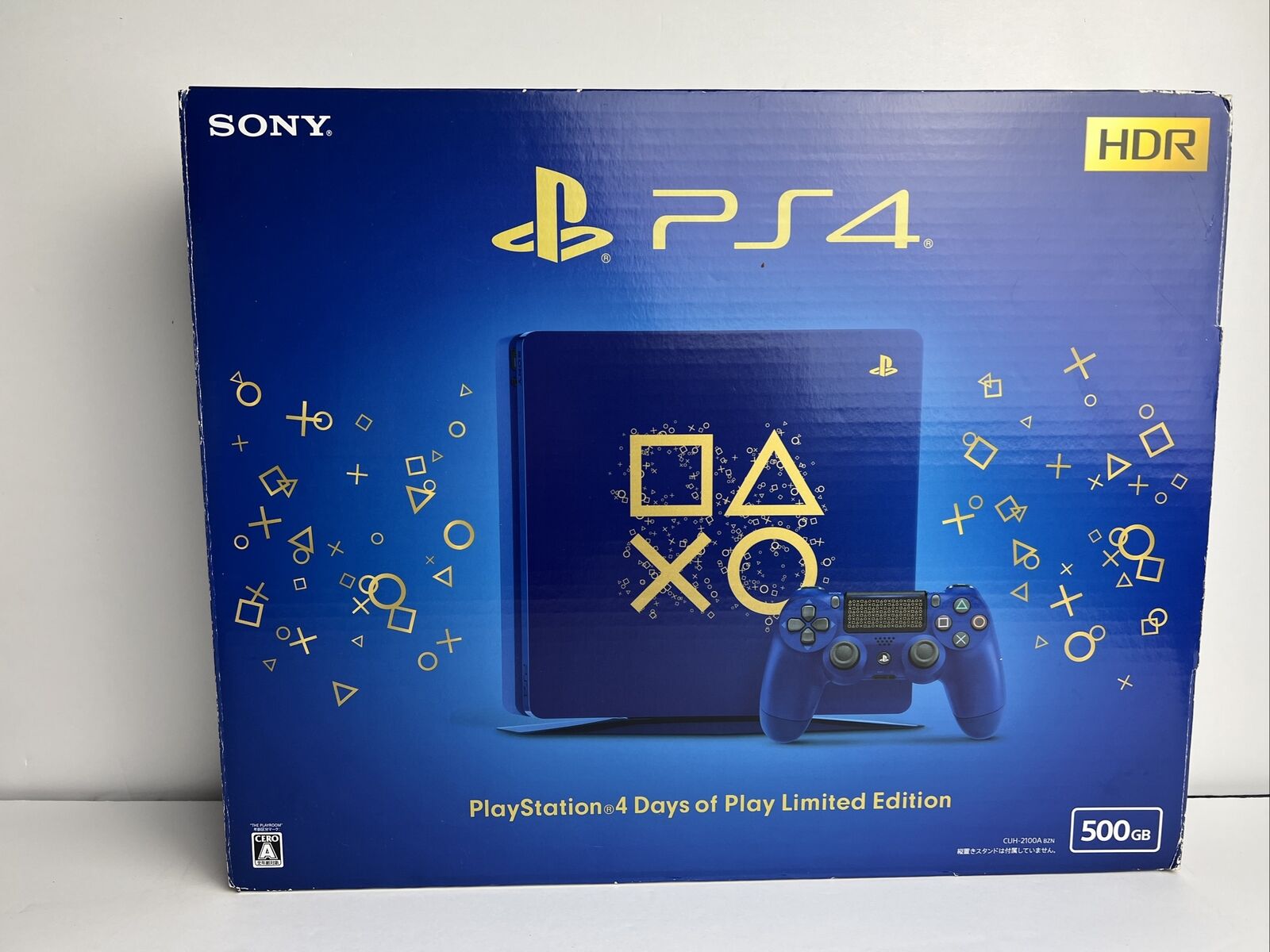 Sony PlayStation 4 (PS4) Days of Play Limited Edition Console Complete In  Box