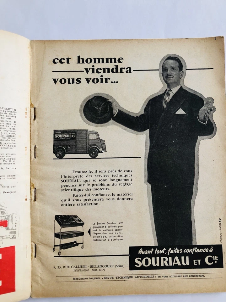 Citroen 11 D Revue Technique Manual de Servicio de Reparación de Automóviles Guía Texto Francés Foto 3 de 4