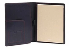 book jacket cover slipcase case bag genuine cow leather customize black W287