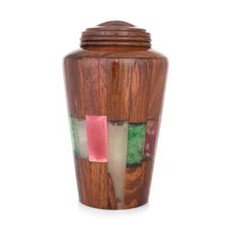 Wooden Urns for Human Ashes Adult Male Female - Cremation Urn Large Wood Urn Box