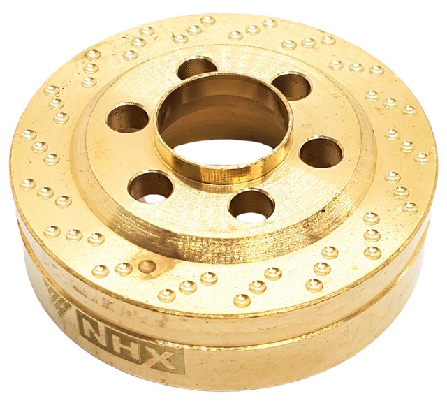 NHX Brass Wheel Weight 64g each (2) 1.9/2.2 Crawler Wheel US SHIP for