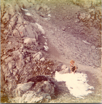 1972 Innsbruck Austria Alps Mountains Vtg Original Color Snapshot Found Photo