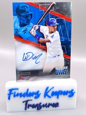 2021 WILMAN DIAZ BOWMAN'S BEST OF 2021 AUTO #B21-WD    LOS ANGELES DODGERS