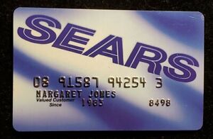 Sears Credit Card Free Ship Cc1178 Ebay