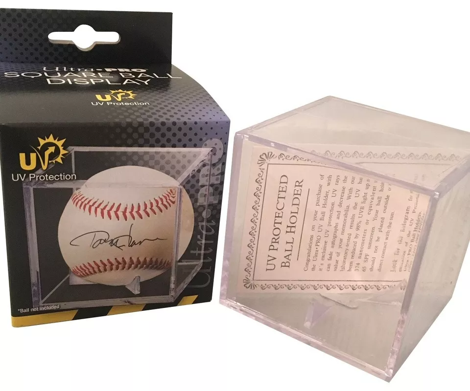 Randy Johnson Autographed 2001 World Series Signed Baseball JSA COA + UV Case - Image 3 of 3