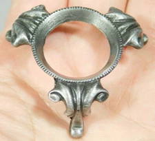 Sphere Display Stand Small Size Princess Design Pewter Color