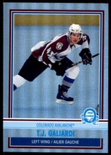 2009-10 O-PEE-CHEE RETRO RAINBOW T.J. GALIARDI ROOKIE 016/100 COLORADO AVALANCHE