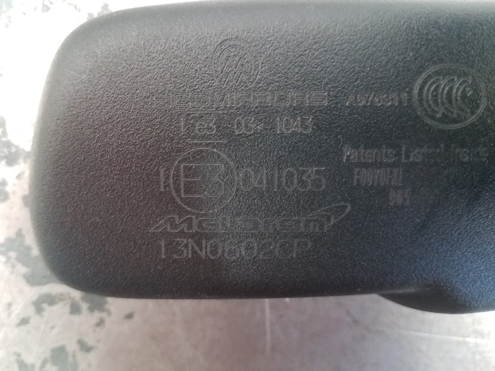 2021 McLaren 765LT Rearview Mirror #5537 C7
