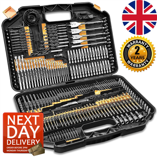 HUGE 246PCS HSS DRILL BIT SET 