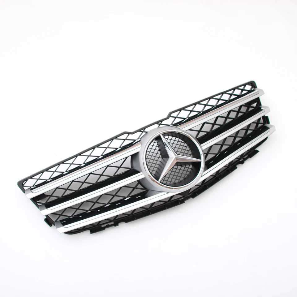 Front Upper Grille W/Emblem For Mercedes Benz X204 GLK-Class GLK350 2009-2012 Foto 2 de 4