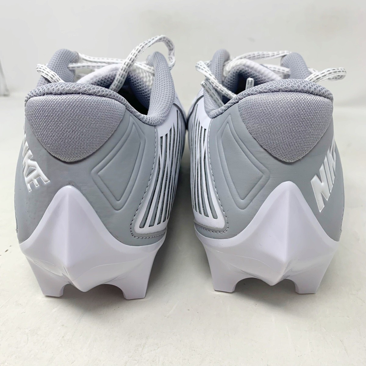 Size 9.5 - Nike Vapor Edge 360 VC White Metallic Silver for