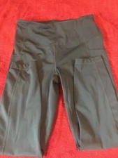 90 Degrees By Reflex Forest Green Leggings 